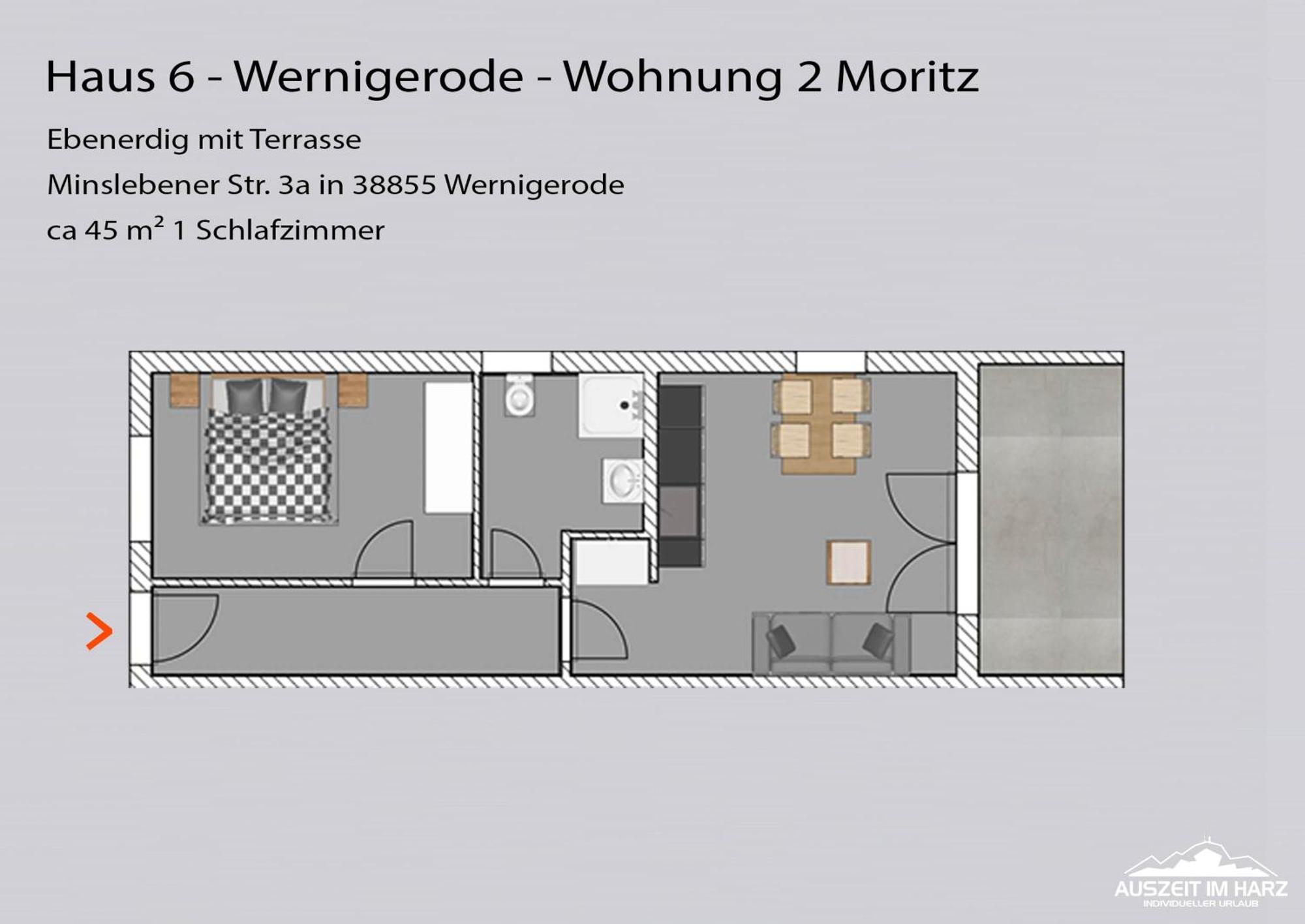 Auszeit-Im-Harz Haus 6 Wohnung 2 Вернигерод Екстериор снимка